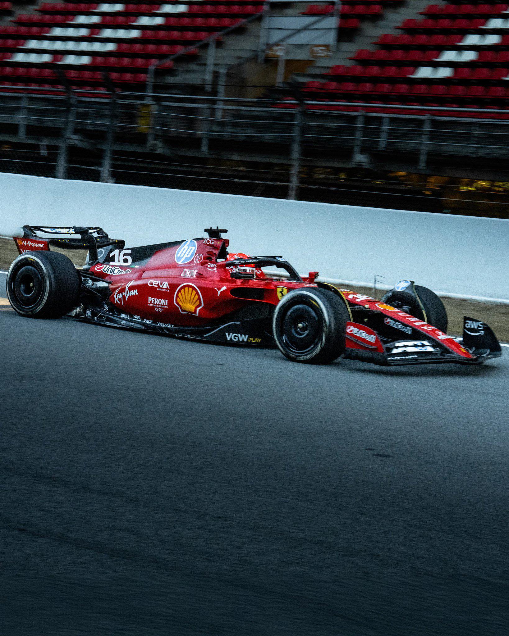 法拉利逆转梅赛德斯，勒克莱尔点燃赛场